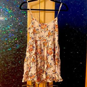 Flower printed mini dress or shirt